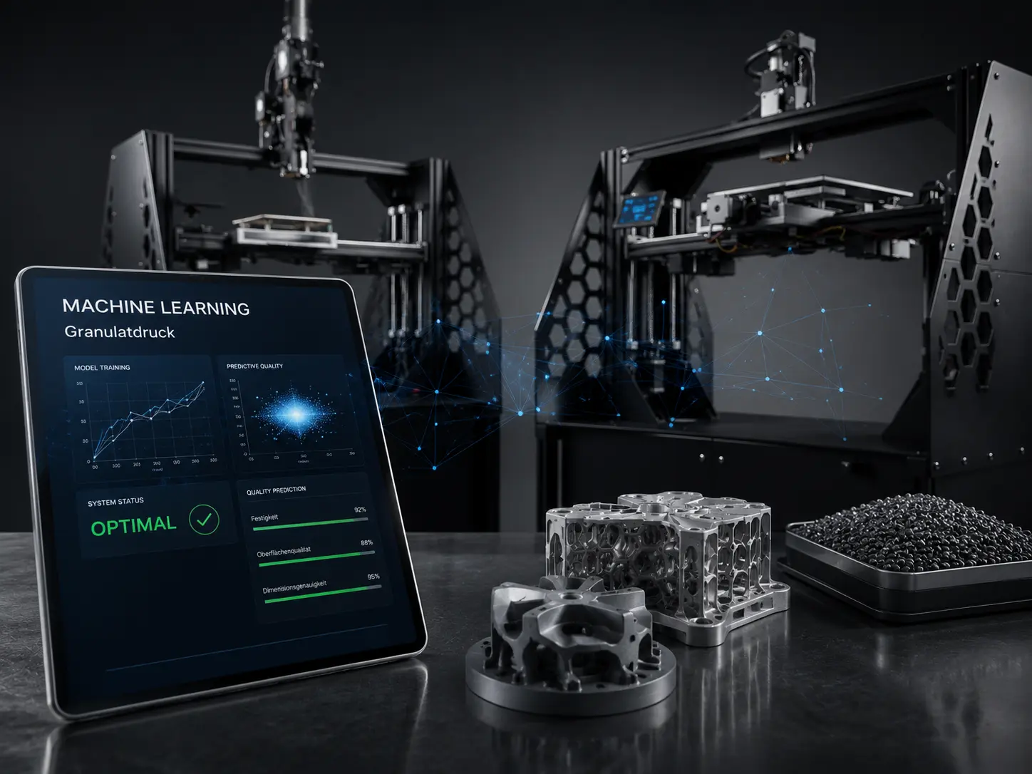 Machine Learning zur Parametrisierung im granulatbasierten 3D-Druck der S2S Systemdrucker GmbH